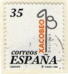 Stamps Spain -  3537-Xacobeo'99