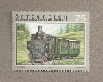 Stamps Austria -  Tren a Bregenz