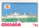 Stamps Grenada -  TRANSATLANTICO