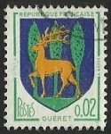 Sellos de Europa - Francia -  ESCUDOS PROVINCIAS  - GUERET