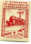 Sellos de Europa - Espaa -  XI Congreso de Ferrocarriles