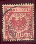 Stamps Germany -  1889-1900 Escudo Águila - Ybert:47