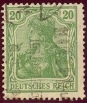 Stamps Germany -  1920-1922 Leyenda 