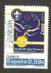 Stamps Spain -  4322 - Centº del Movimiento Scout