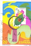 Sellos de Europa - Espaa -  Diseño Infantil   (Y)