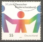 Stamps Germany -  ANIVERSARIO  DE  LA  SOCIEDAD  DE  PROTECCIÒN  A  LA  NIÑEZ