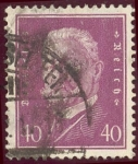 Sellos de Europa - Alemania -  1928-32 Presidente Paul Von Hindenburg - Ybert:409