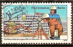 Stamps Germany -  Proyecto de Organización Juventud Libre Alemana,Berlín-DDR.