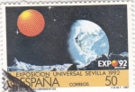 Stamps Spain -  Exposición Universal de Sevilla 1992    (Y)