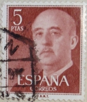 Stamps : Europe : Spain :  general franco