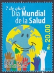 Stamps Bolivia -  Dia mundial de la Salud