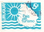 Stamps Uruguay -  Uruguay, País del Turismo