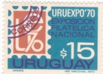 Sellos de America - Uruguay -  URUEXPO'70