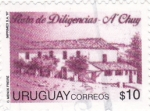 Stamps Uruguay -  Posta de Diligencias-A'Chuy