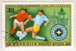 Sellos de Asia - Mongolia -  38  Mundial de futbol-1954