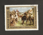 Stamps Hungary -  Encuentro de Rakoczi y Tamas Ezce