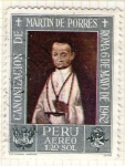 Stamps Peru -  12 Canonización de Martín de Porres