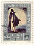 Stamps Peru -  13 Canonización de Martín de Porres