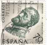 Stamps Spain -  IV Centenario de la Muerte de Carlos I de España y V de Alemania  (Z)