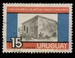 Sellos de America - Uruguay -  casa solariega de Artigas