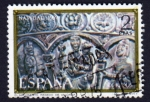 Stamps Spain -  1974 Navidad. Nacimiento Renedo de Valdavia - Edifil 2217