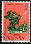 Sellos de Europa - Espa�a -  1974 Centenario de la Unión Postal Universal. Monumento de la UPU. Berna - Edifil:2212