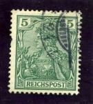 Stamps Germany -  Leyenda Reichpost