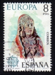 Stamps Spain -  1974 Europa-CEPT. Dama de Baza, Granada - Edifil:2178