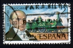 Stamps Spain -  1974 125º aniversario del ferrocarril Barcelona Mataro - Edifil:2173