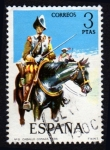 Stamps Spain -  1974 Uniformes militares. Coracero de Caballería - Edifil:2169