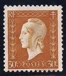 Stamps France -  Marianne.