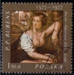 Stamps Poland -  Pintura. Rubens