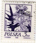 Sellos de Europa - Polonia -  12 Flora