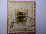 Stamps Germany -  Stuttgart 1955  Landesausstellung-Banden Wuerttember-