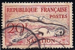 Sellos del Mundo : Europa : Francia : NATACION.