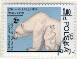 Stamps Poland -  173 Zoo Warszawa