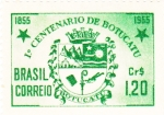 Stamps Brazil -  1º CENTENARIO DE BOTUCATU