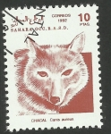 Sellos de Africa - Marruecos -  Chacal, Fauna