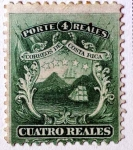 Sellos del Mundo : America : Costa_Rica : porte cuatro reales