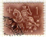 Stamps Portugal -  30 Caballero medieval