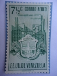 Stamps Venezuela -  E.E.U.U de Venezuela- Estado: Carabobo- Escudo