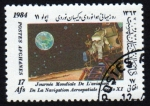 Stamps Afghanistan -  1984 Jornada Mundial de la Aviación. Navegación Aeroespacial