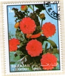 Sellos de Asia - Emiratos �rabes Unidos -  SARJAH. Flora