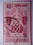 Sellos de America - Venezuela -  E.E.U.U de Venezuela- Estado: Yaracuy- Escudo