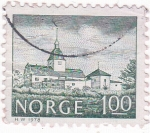 Sellos de Europa - Noruega -  EDIFICACIÓN