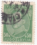 Stamps Yugoslavia -  REY ALEXANDER