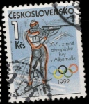 Stamps Czechoslovakia -  Olympiada Alberbille