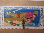 Stamps Venezuela -  X Aniversario Carnaval Turístico de Carupano