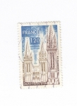 Stamps France -  Catedral Saint Pol de Leon