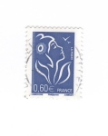 Stamps France -  Marianne (Lamouche)